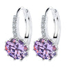 Cubic Zirconia Luxury  Swarovski Element Solitaire Earrings:FJD,