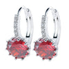 Cubic Zirconia Luxury  Swarovski Element Solitaire Earrings:FJD,