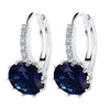 Cubic Zirconia Luxury  Swarovski Element Solitaire Earrings:FJD,