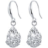 Wedding Crystal Zircon Dangle Earring:FJD,