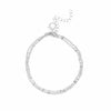 Summer Dainty Double-Layer Satellite Chain Bracelet:FJD,