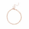 Summer Dainty Double-Layer Satellite Chain Bracelet:FJD,